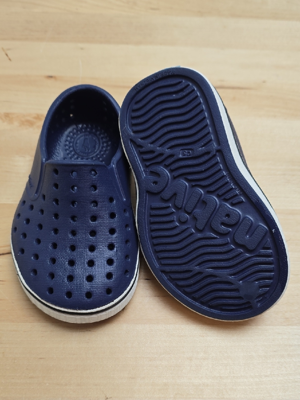 Native Miles Water Shoes Slip On Sneakers Size C5